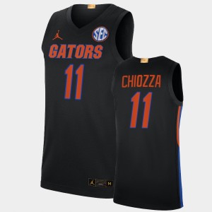 Men's Florida Gators Alumni Limited Black Chris Chiozza #11 Elite Limited Alumni Jersey 630614-408
