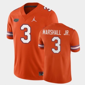 Men's Florida Gators Game Orange Jason Marshall Jr. #3 Jersey 228494-746