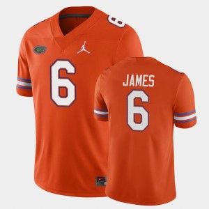 Men's Florida Gators Game Orange Shemar James #6 Jersey 956983-242