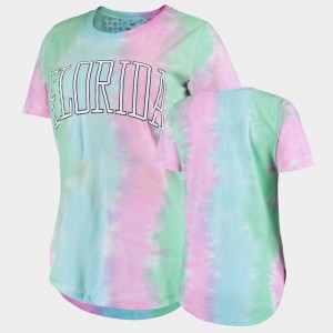 Women's Florida Gators Tie Dye Rainbow Bay T-Shirt 639418-644