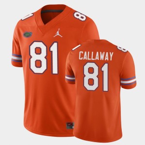 Men's Florida Gators Game Orange Antonio Callaway #81 College Football Jersey 243711-801