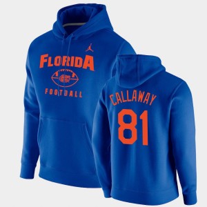 Men's Florida Gators Oopty Oop Royal Antonio Callaway #81 Football Pullover Hoodie 259864-581