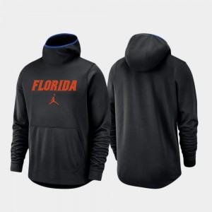 Men's Florida Gators Spotlight Black Basketball Team Logo Pullover Hoodie 933642-922