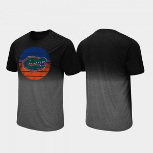 Men's Florida Gators Dip Dye Black Fancy Walking T-Shirt 401498-922