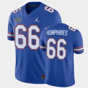 Men's Florida Gators Limited Royal Jaelin Humphries #66 Football Jersey 966233-331