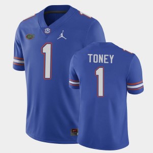 Men's Florida Gators Game Royal Kadarius Toney #1 College Football Jersey 957087-564