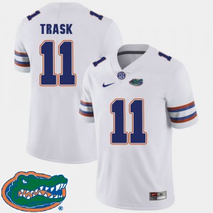 Men's Florida Gators College Football White Kyle Trask #11 2018 SEC Jersey 107046-554