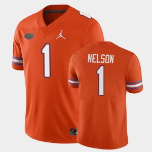 Men's Florida Gators Game Orange Reggie Nelson #1 College Football Jersey 976179-300
