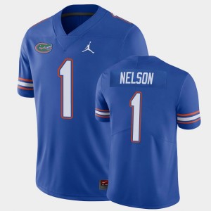 Men's Florida Gators Limited Royal Reggie Nelson #1 Football Jersey 501075-902