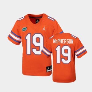 Youth Florida Gators Untouchable Orange Evan McPherson #19 Football Jersey 663958-584
