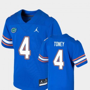 Youth Florida Gators Game Royal Kadarius Toney #4 College Football Jordan Brand Jersey 430168-560