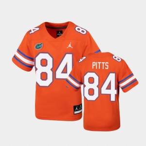 Youth Florida Gators Untouchable Orange Kyle Pitts #84 Football Jersey 486400-356