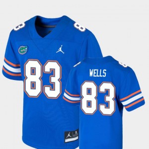 Youth Florida Gators Game Royal Rick Wells #83 College Football Jordan Brand Jersey 172312-835